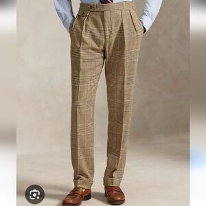 Polo.ralph Lauren Plaid Tousers.